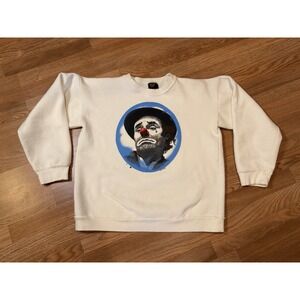 Vintage LG‎  80s 90s Emmett Kelly as Weary Willie Clown Sweatshirt Made In USA